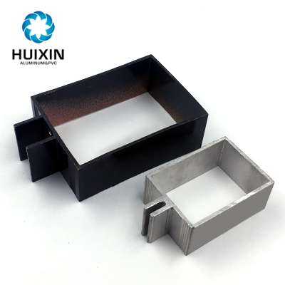 High quality 6063 extrusion aluminum curtain wall section